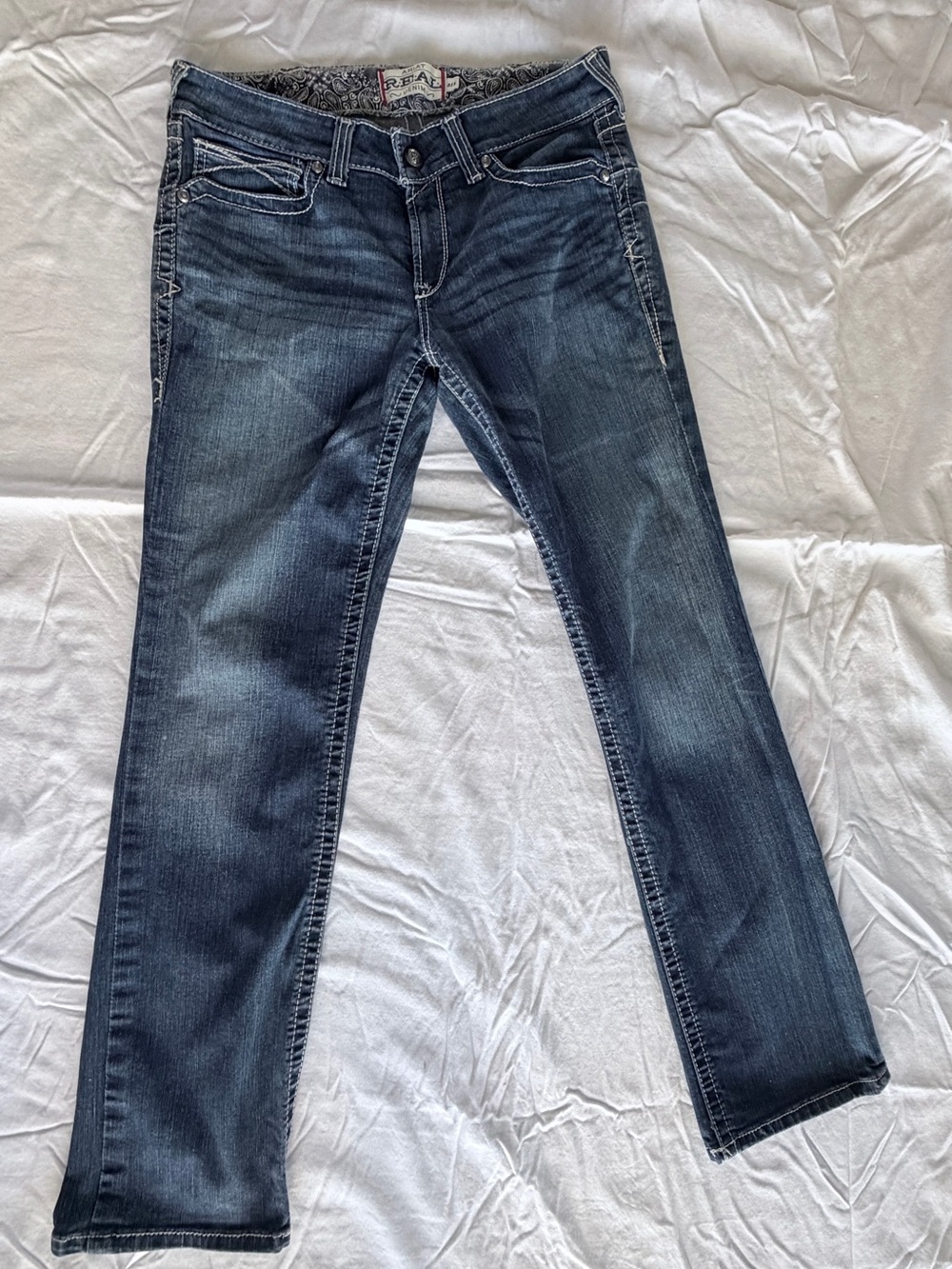 Ariat Boot Cut Women’s Jeans in Dark Blue Wash